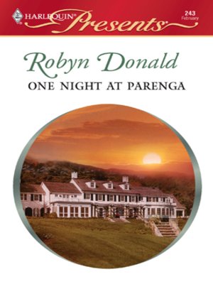 cover image of One Night at Parenga